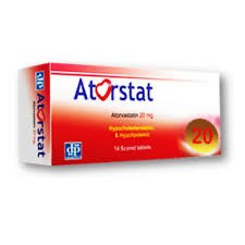 ATORSTAT 20MG 14 SCORED TABS.