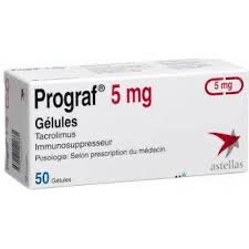 Prograf 5Mg 100 Capsules