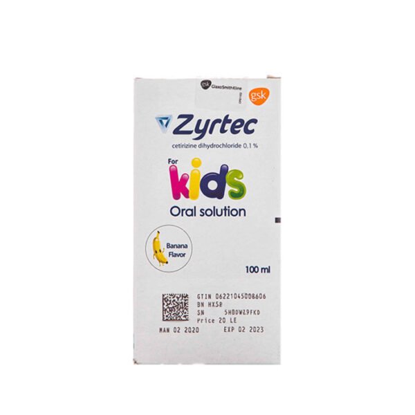 Zyrtec 1Mg/Ml Syrup 100Ml