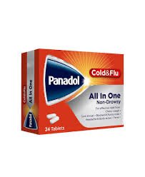 PANADOL COLD & FLU (ALL IN ONE) 24 F.C. TABS.(N/A