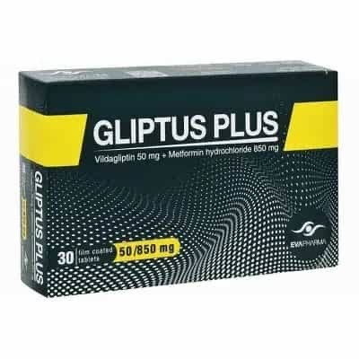 Gliptus Plus 50/850Mg 30 Tablets