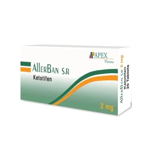Allerban Sr 2Mg 20 Tablets