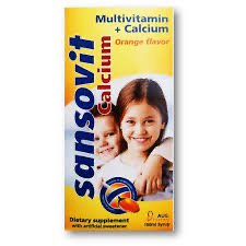 SANSOVIT CALCIUM SYRUP 320 ML