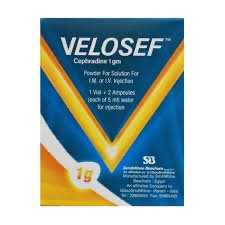 VELOSEF 1GM I.M./I.V.VIAL