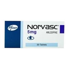Norvasc 5Mg 30 Tablets