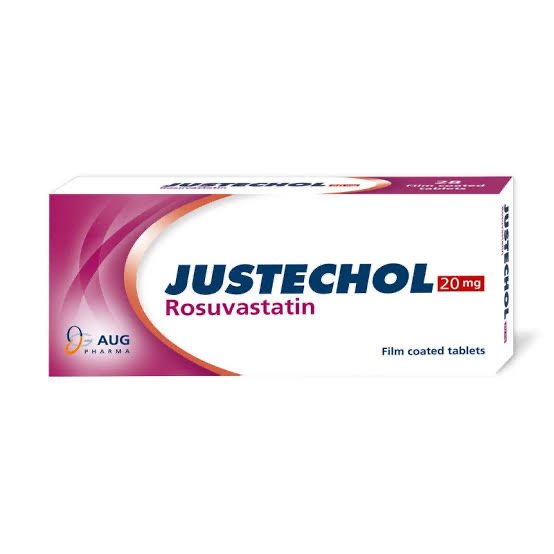 JUSTECHOL 20 MG 28 F.C. TABS.
