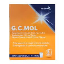 G C Mol Effervescent Granules 6 Sachets