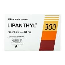 LIPANTHYL 300 MG 30 CAP