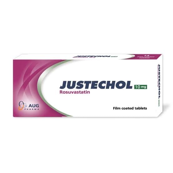 JUSTECHOL 10 MG 28 F.C. TABS.