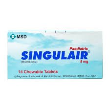 SINGULAIR 5 MG 14 CHEW. TAB.