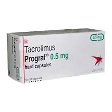 Prograf 0.5Mg 100 Capsules