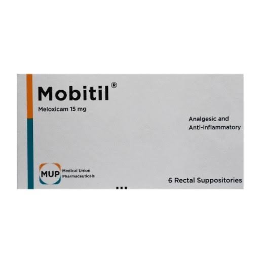 MOBITIL 15 MG 6 SUPP.