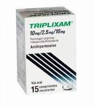 TRIPLIXAM 10/2.5/10MG 15 F.C.TABS