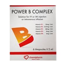 POWER B COMPLEX 6 I.M./I.V. AMP.