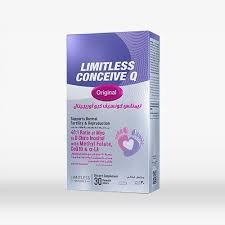 LIMITLESS CONCEIVE Q 30 CHEW. TABS.