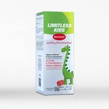 LIMITLESS KIDS MULTIVITAMINS SYRUP 140 ML
