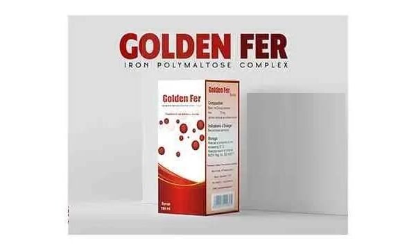 GOLDEN FER 10 MG/ML SYRUP 100 ML