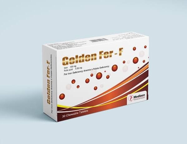 GOLDEN FER-F 30 CHEW. TABS.