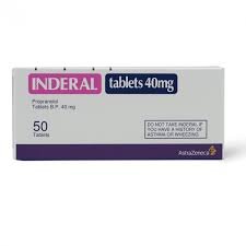 Inderal 40Mg 50 Tablets
