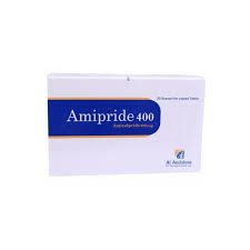 AMIPRIDE 400 MG 20 SCORED F.C. TAB.