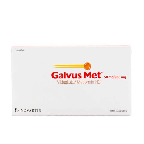 Galvus Met 50/850Mg 30 Tablets