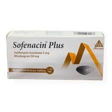 SOFENACIN PLUS 5/50 MG 30 MODIFIED REL. TABS.