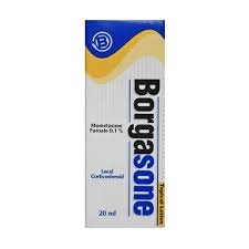 BORGASONE 0.1% LOTION 20 ML