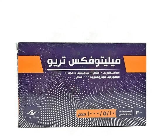 MELLITOFIX TRIO 10/5/1000 MG 30 F.C. TABS.