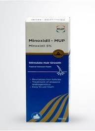 MINOXIDIL MUP 5% AEROSOL FOAM 150 ML