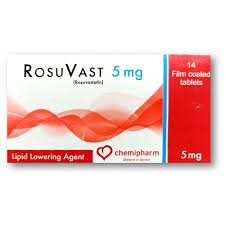 ROSUVAST 5MG 14 F.C. TABS.