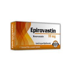 EPIROVASTIN 10 MG 7 SCORED F.C. TAB (N/A)