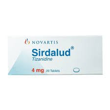 Sirdalud 4Mg 20 Tablets