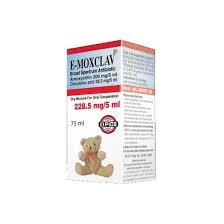 E-MOXCLAV 228.5MG DRY SUSP. 75 ML