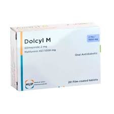 DOLCYL M 2/1000MG 20 F.C.TABS.