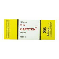 Capoten 50Mg 10 Tablets