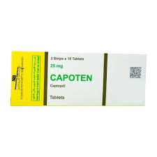 Capoten 25Mg 20 Tablets