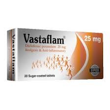 VASTAFLAM 25MG 20TAB -