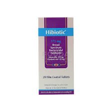 HIBIOTIC 375 MG 20 TABS.