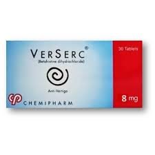 Verserc 8Mg 30 Tablets