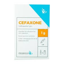 CEFAXONE 1 GM I.M. VIAL