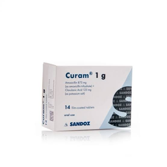 Curam 1Gm 12 Tablets (3 Strips)