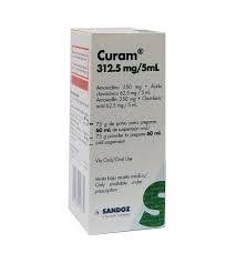 CURAM 312.5 MG/5ML PD. FOR ORAL SUSP. 75ML