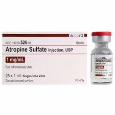 ATROPINE SULPHATE 1MG/ML 100 AMP. (CID)