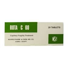Ruta C 60Mg 20 Tablets