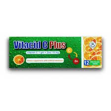 VITACID C PLUS 12 EFF. TAB.