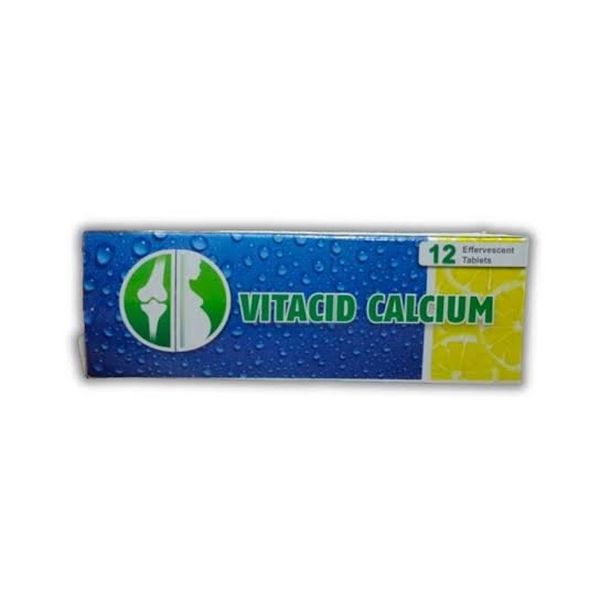 VITACID CALCIUM 12 EFF. TAB.