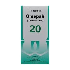 Omepak 20Mg 7 Capsules