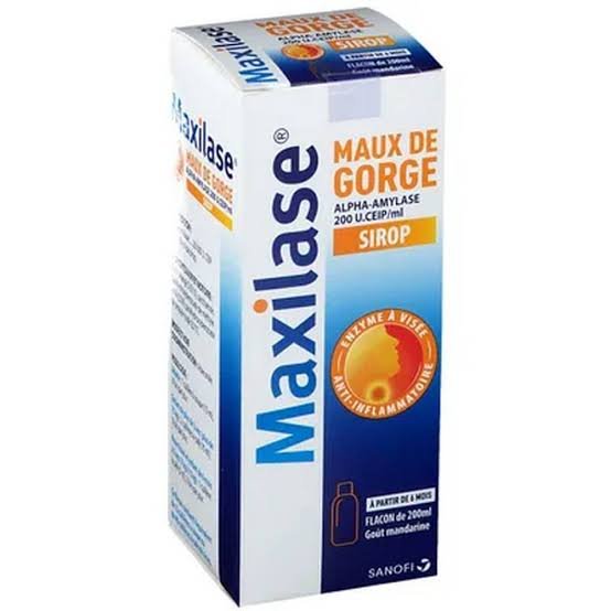 MAXILASE 200 CEIP UNIT/ML SYRUP 200ML
