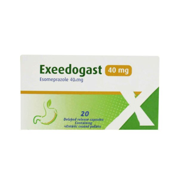 Exeedogast 40Mg 20 Enteric Coated Tablets