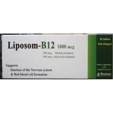 LIPOSOM-B12 1000 MCG 30 SUBLINGUAL TABS